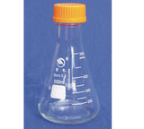 螺纹口三角试剂瓶（黄盖）